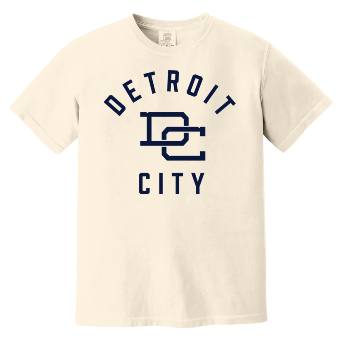 Detroit DC - Navy Vintage Wash T-Shirt