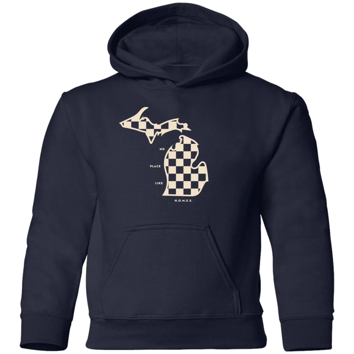 No Place Like Homes - Ivory Kids Unisex Classic Hoodie
