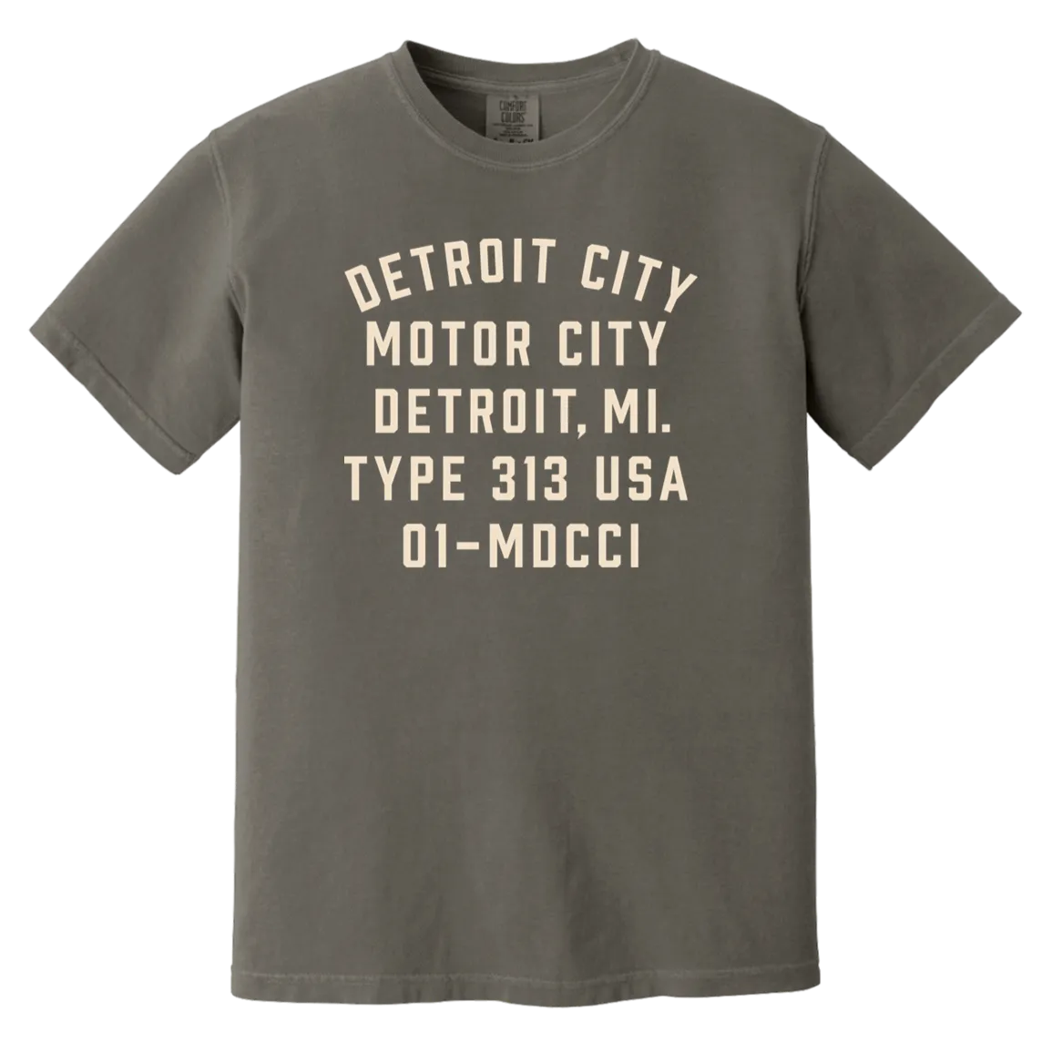 Detroit Work - Ivory Vintage Wash T-Shirt