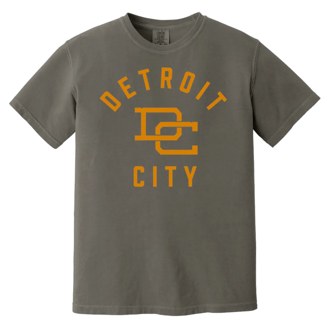 Detroit DC - Vintage Gold Vintage Wash T-Shirt
