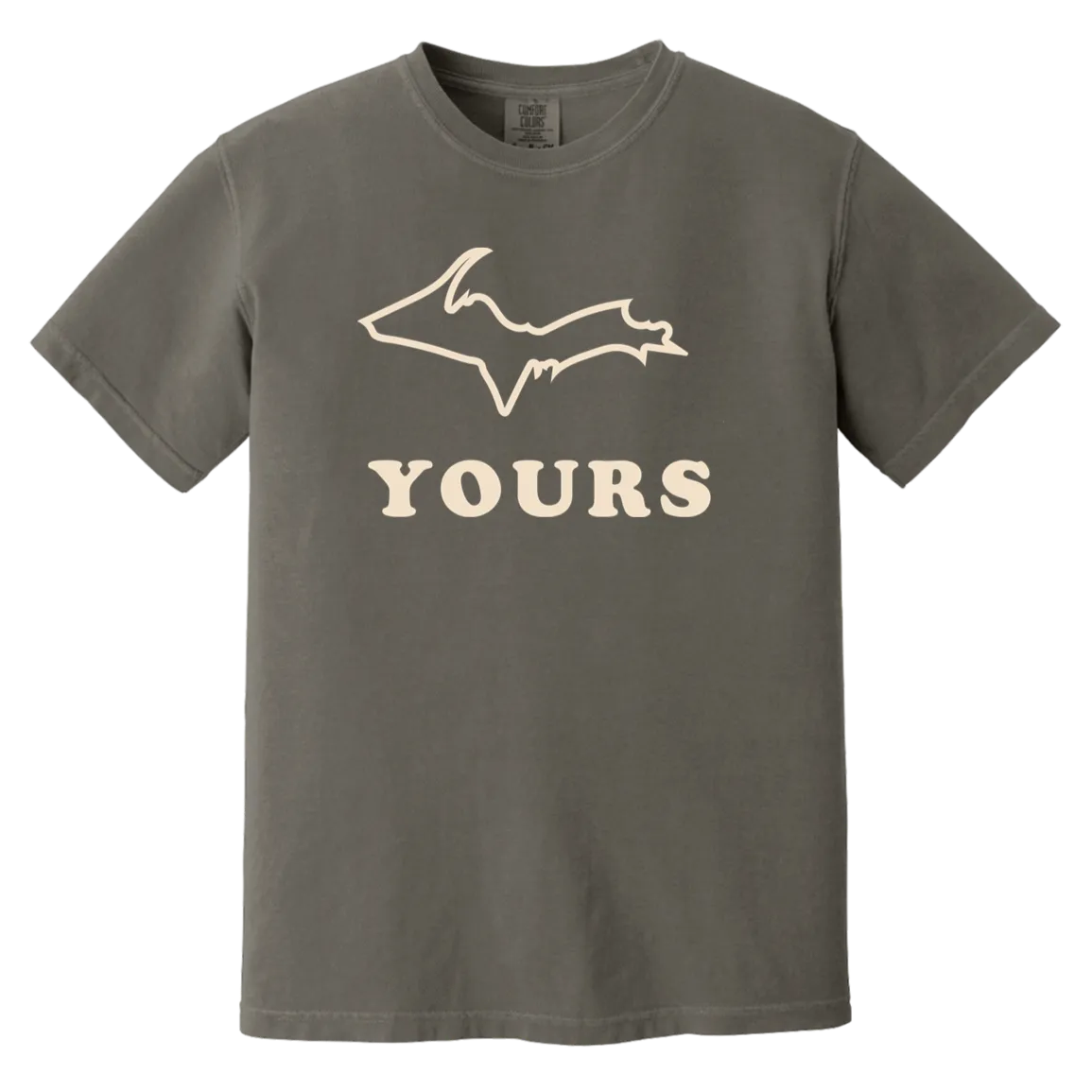 UP Yours - Ivory Vintage Wash T-Shirt
