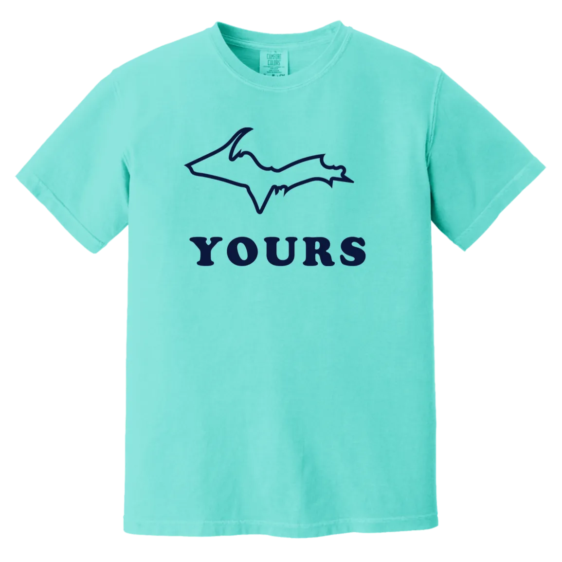 UP Yours - Navy Vintage Wash T-Shirt