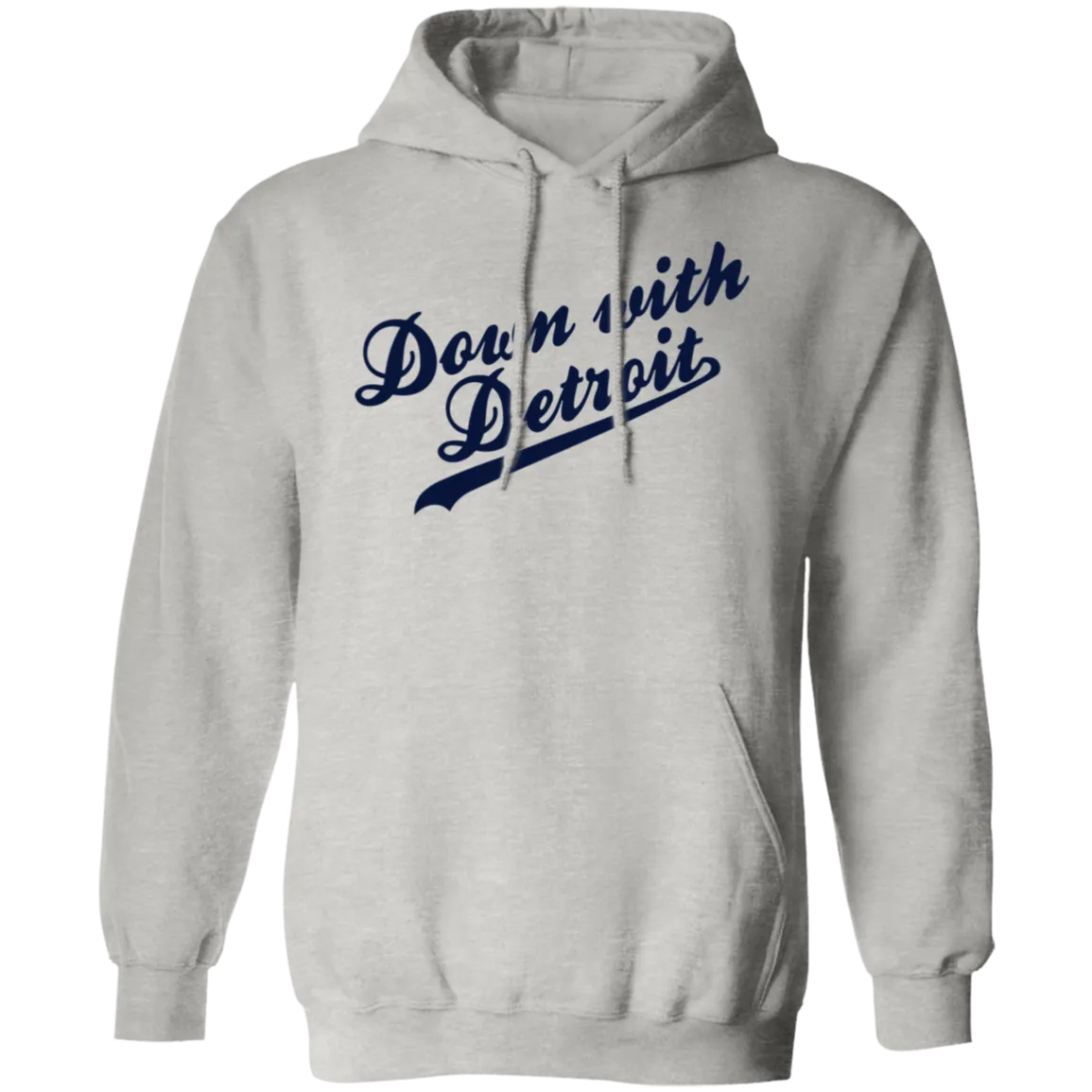 DWD Script - Navy Unisex Classic Hoodie