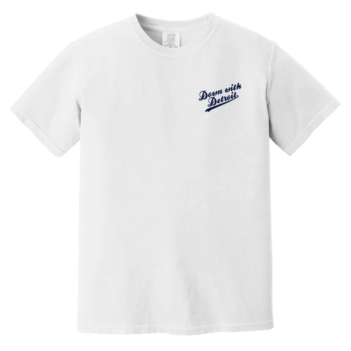 DWD Script - Navy Vintage Wash T-Shirt