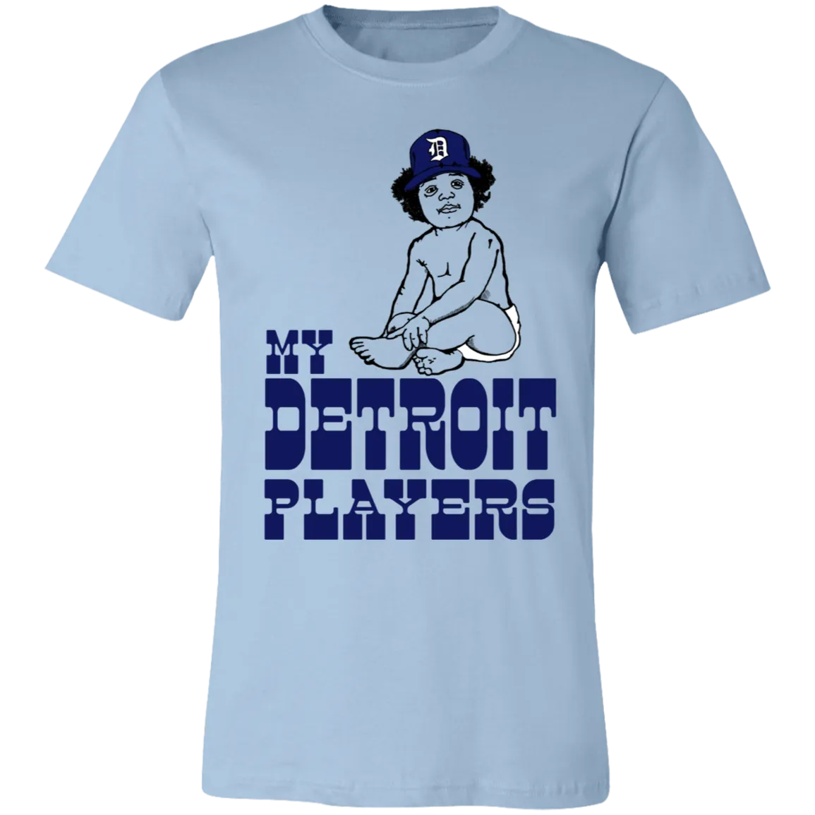 My Detroit Players - Blue Unisex Classic T-Shirt