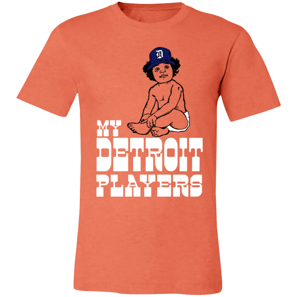 My Detroit Players - White Unisex Classic T-Shirt