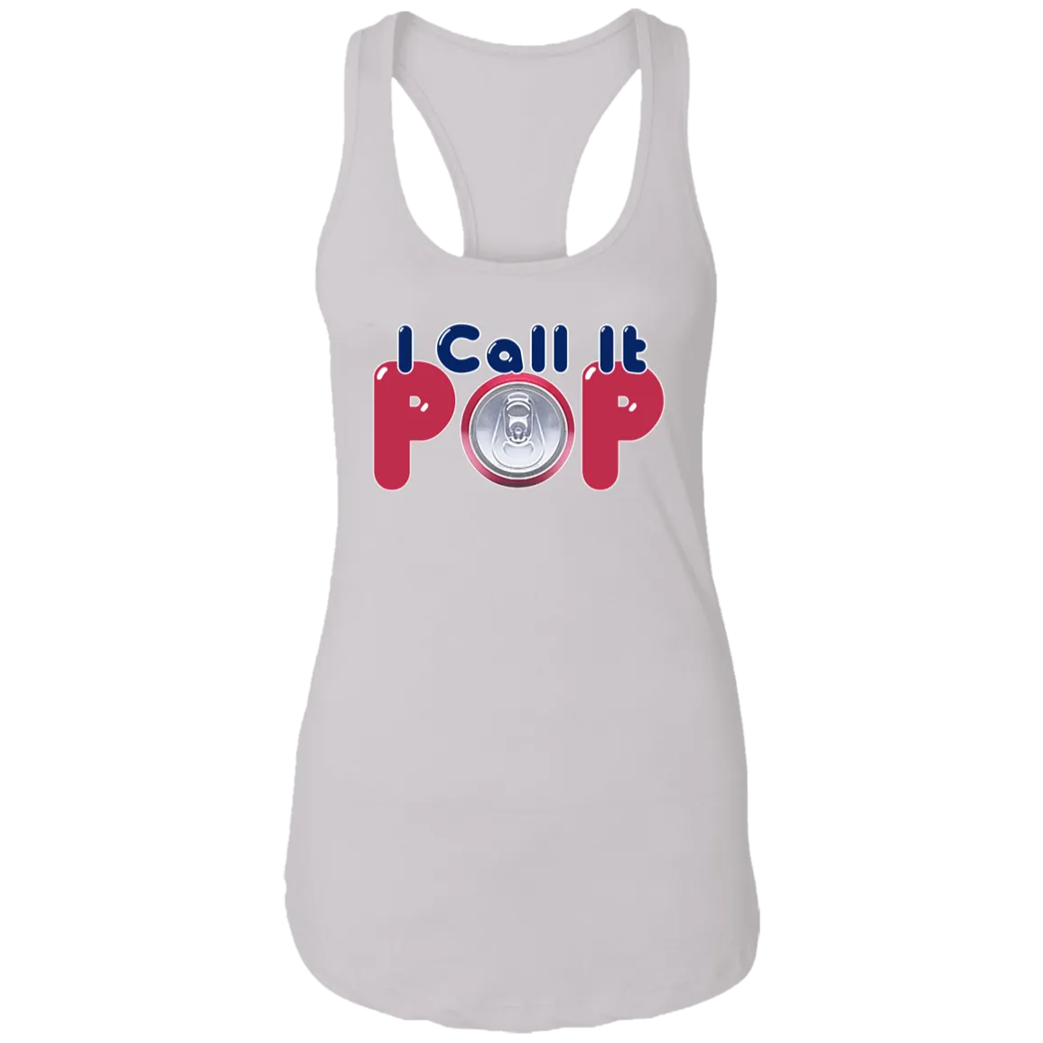 Call it Pop - Red Women's Racerback Tank