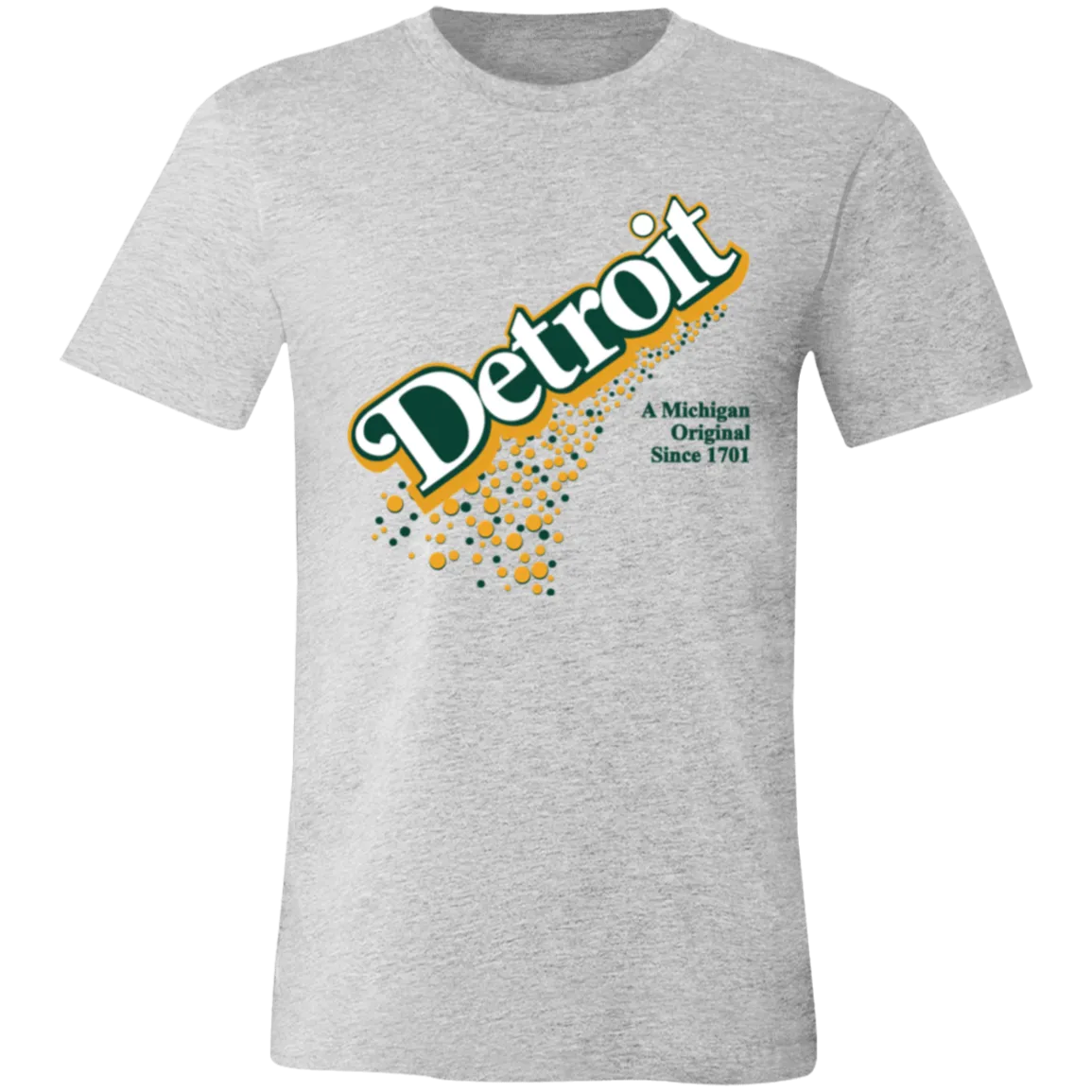 Detroit Original - Green + Gold Unisex Classic T-Shirt