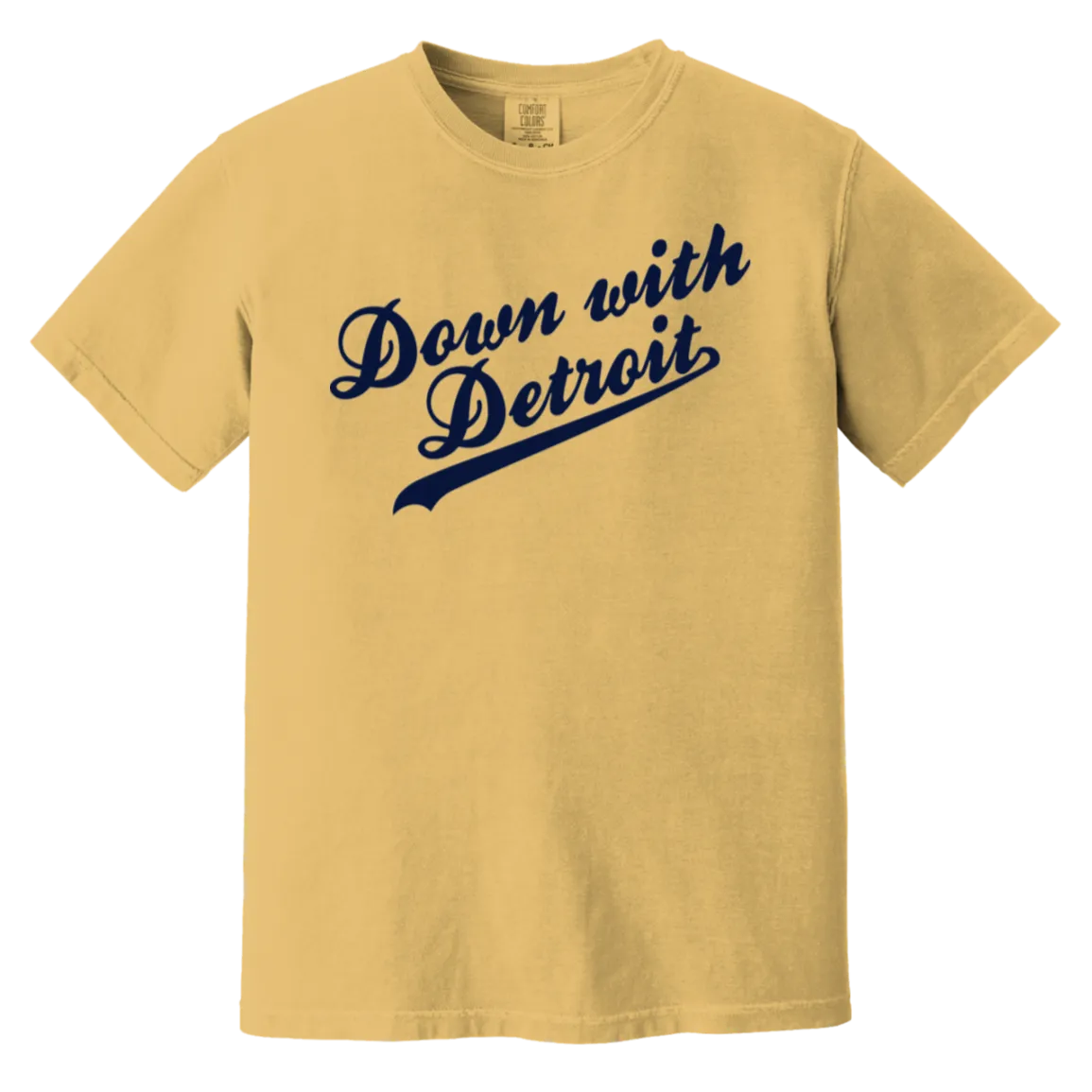 DWD Script - Navy Vintage Wash T-Shirt
