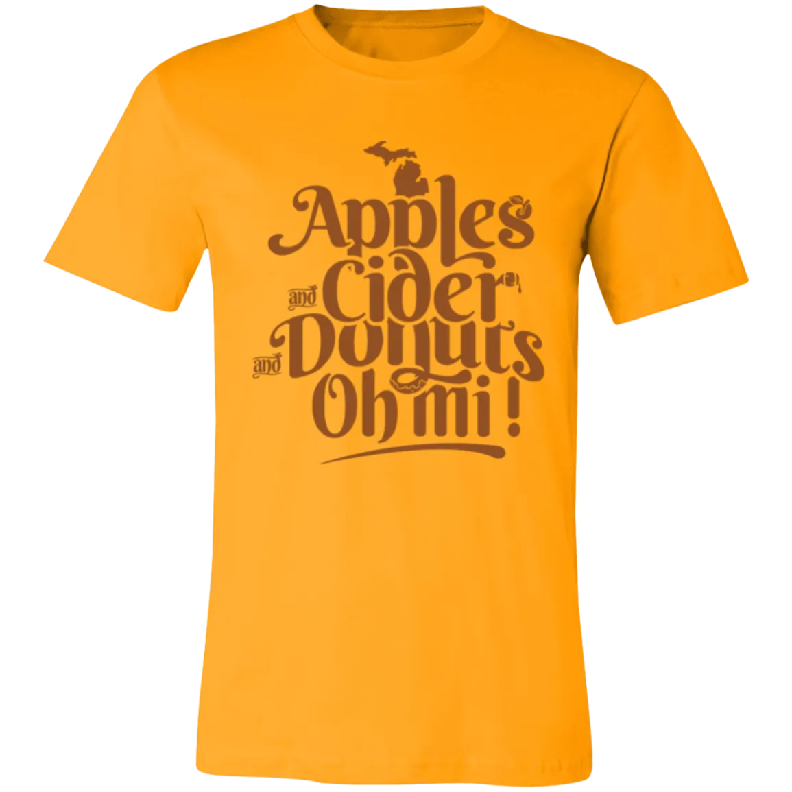 Apples Cider Donuts Oh Mi - Light Brown Unisex Classic T-Shirt