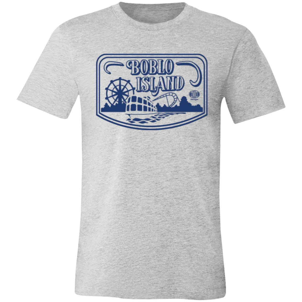 Boblo Island Logo - Blue Unisex Classic T-Shirt