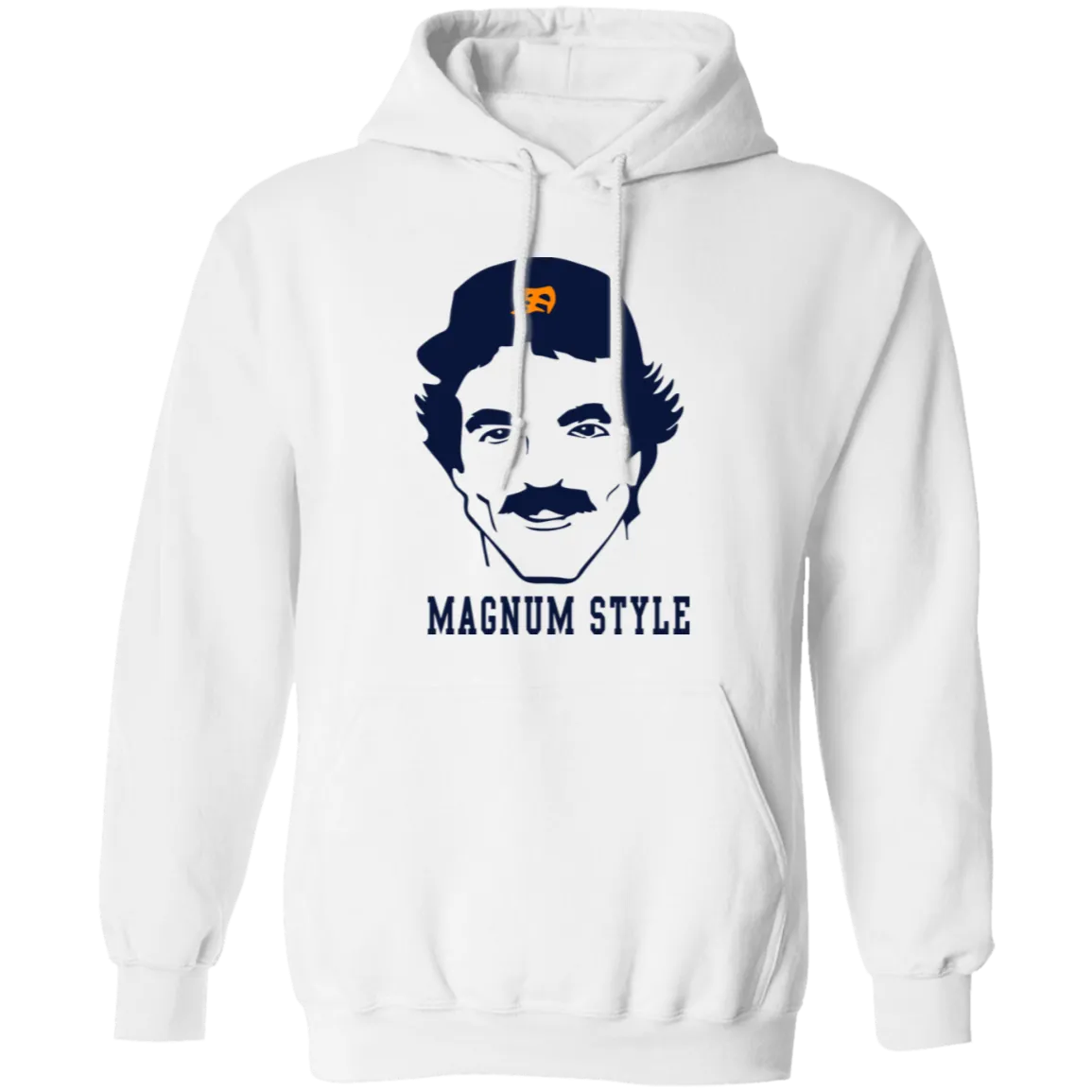 Magnum Style - Navy Classic Unisex Hoodie