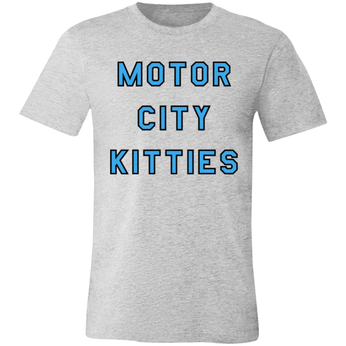 Motor City Kitties - Light Blue + Black Unisex Classic T-Shirt