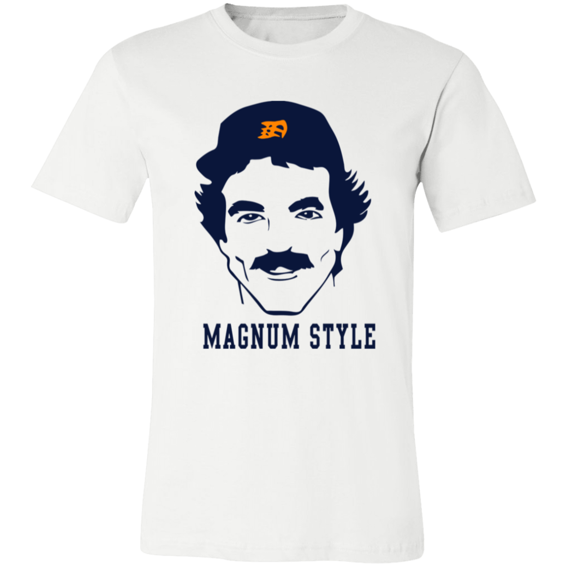 Magnum Style - Navy Unisex Classic T-Shirt