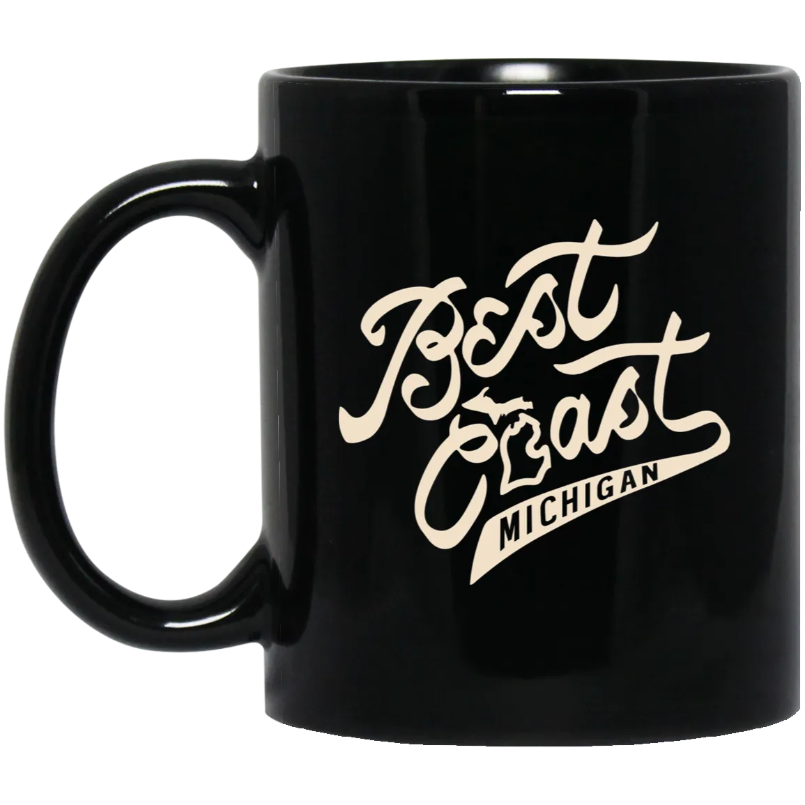 Best Coast - Ivory Black Mug