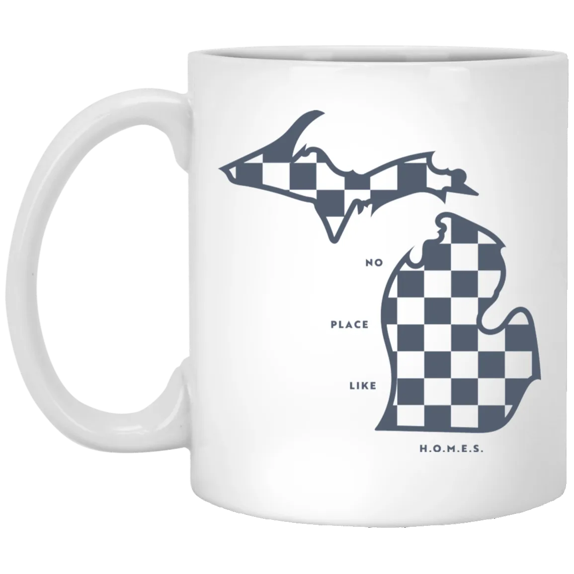 No Place Like Homes - Washed Navy White Mug