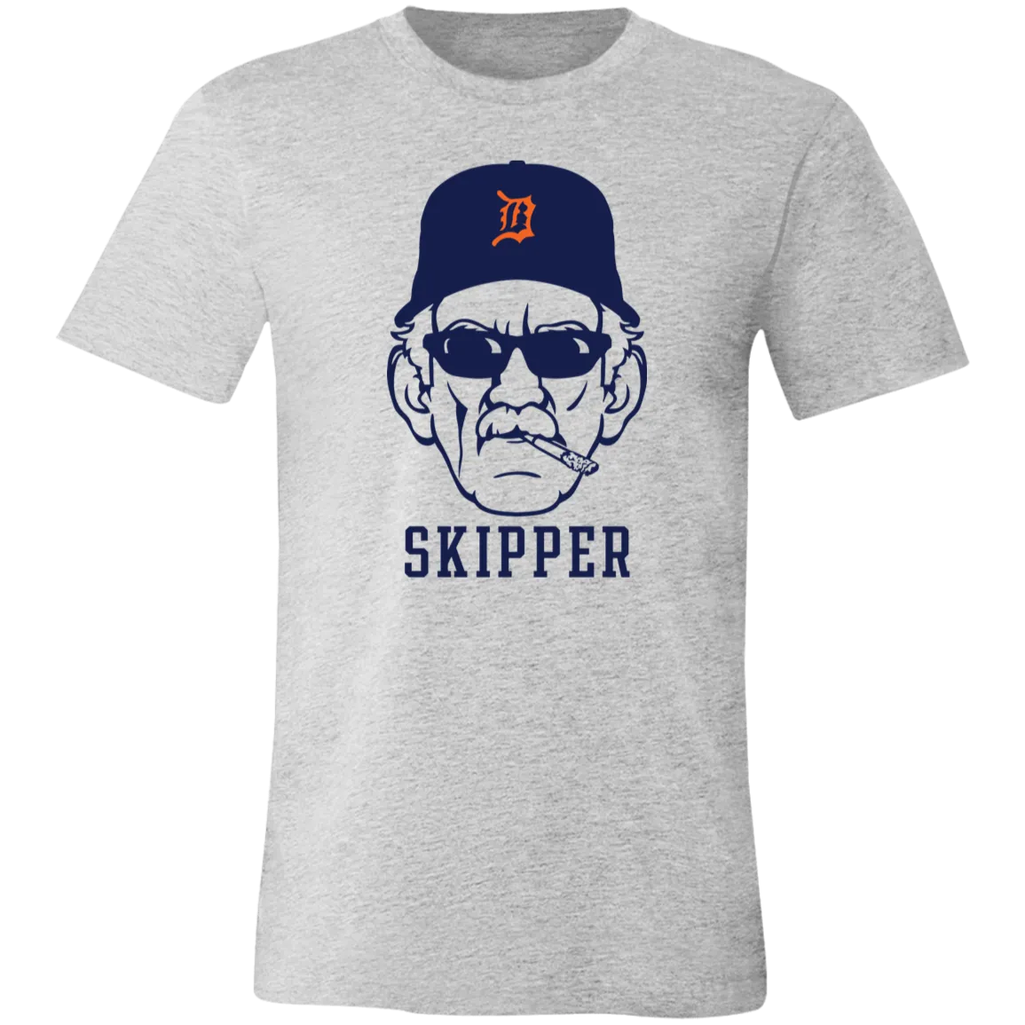 Skipper - Navy - Orange Unisex Classic T-Shirt
