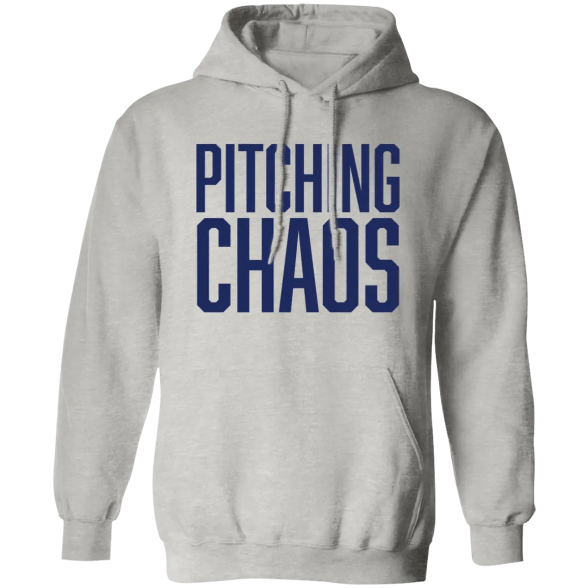 Pitching Chaos Navy Unisex Pullover Hoodie