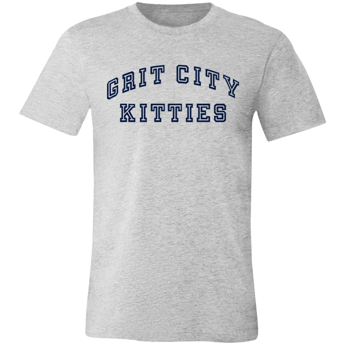 Grit City Kitties - Navy Unisex Classic T-Shirt
