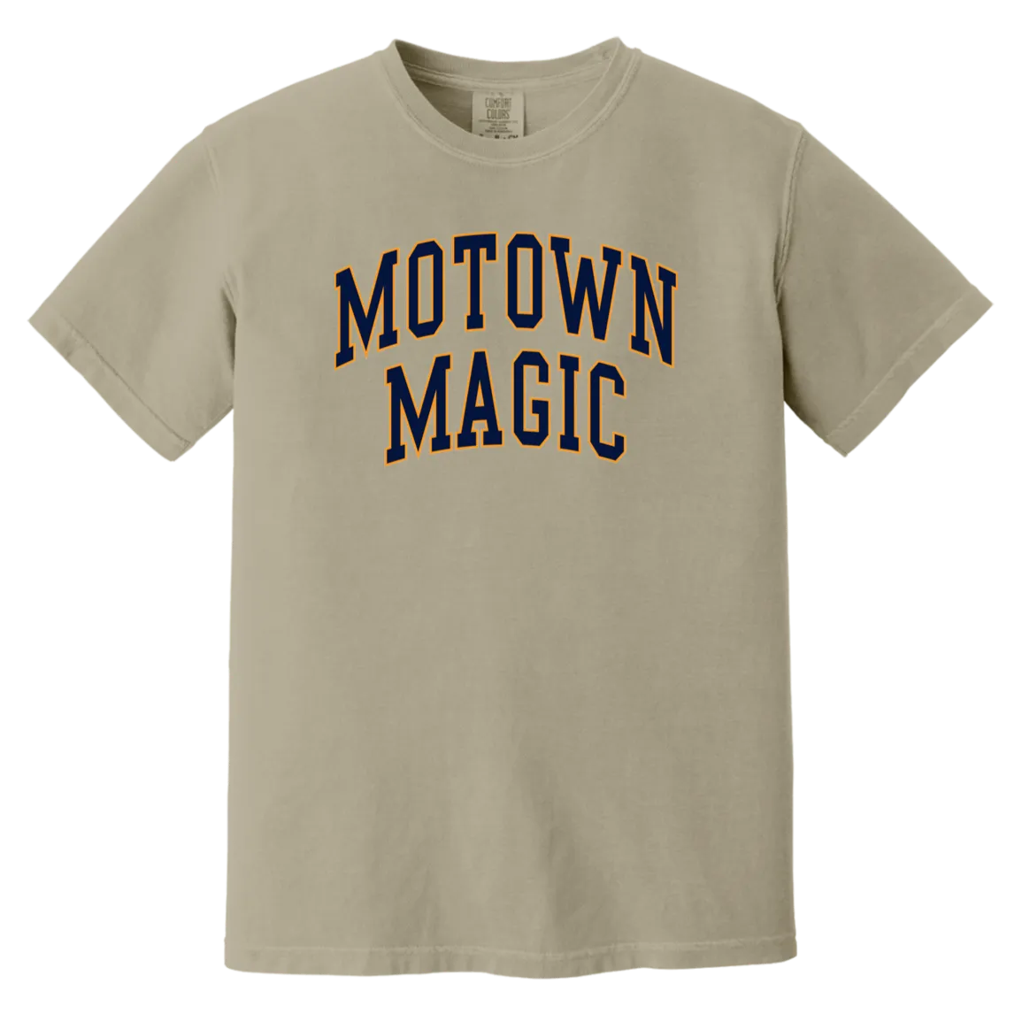 Motown Magic - Navy Orange Vintage Washed T-Shirt