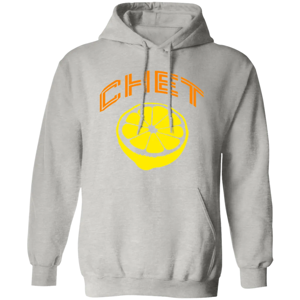 Chet - Orange + Lemon Unisex Pullover Hoodie