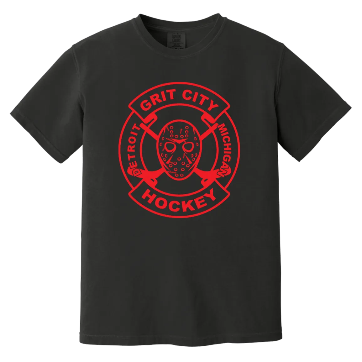 Grit City Hockey - Red Vintage Washed T-Shirt