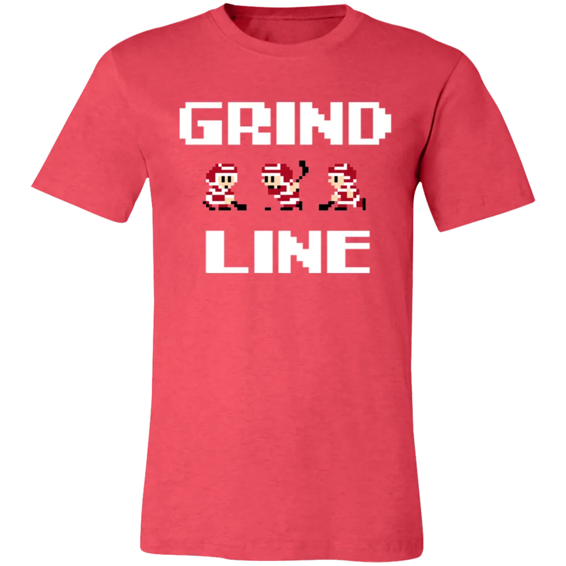 8bit Grind Line - White Unisex Classic T-Shirt