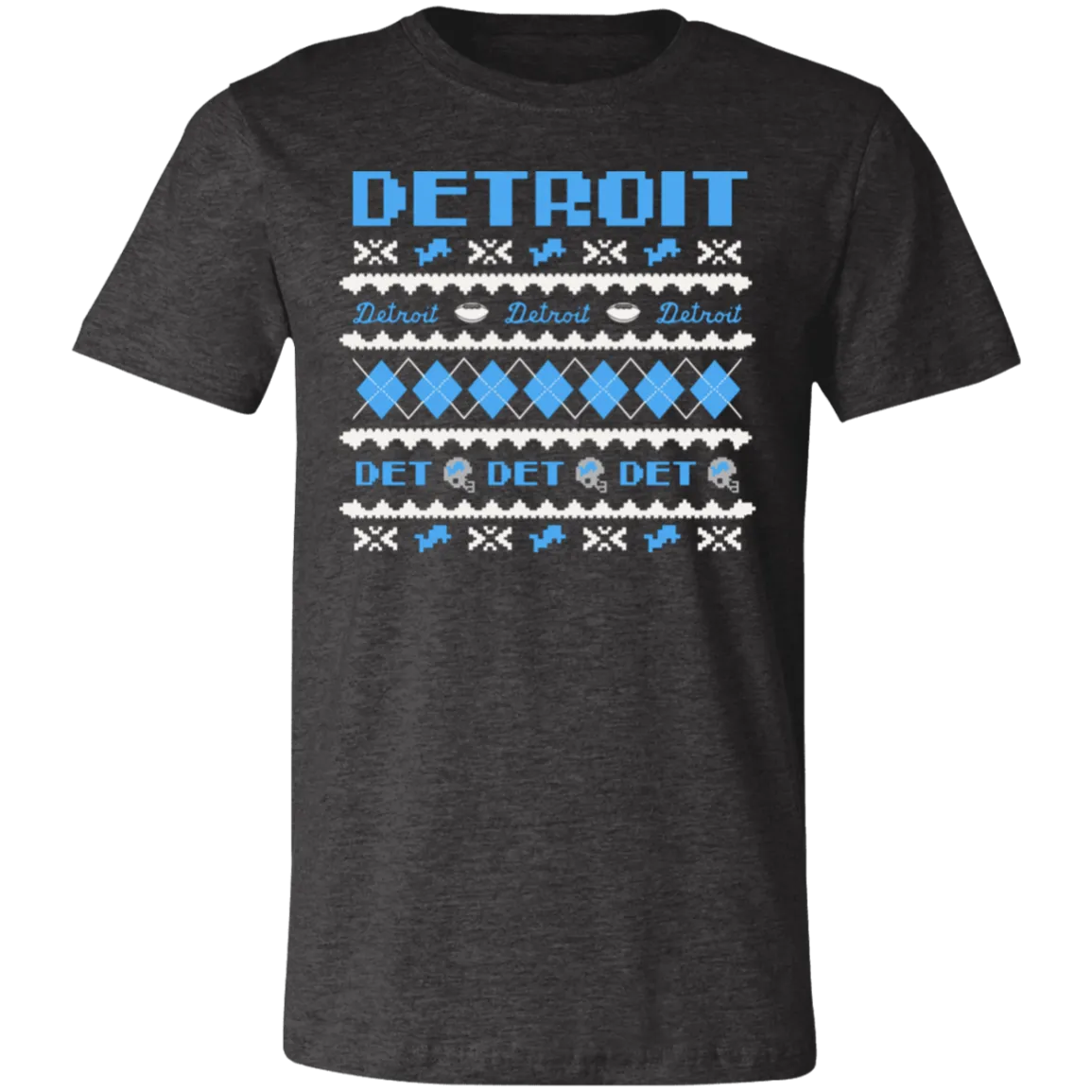 Detroit Football Sweater - White Unisex Classic T-Shirt