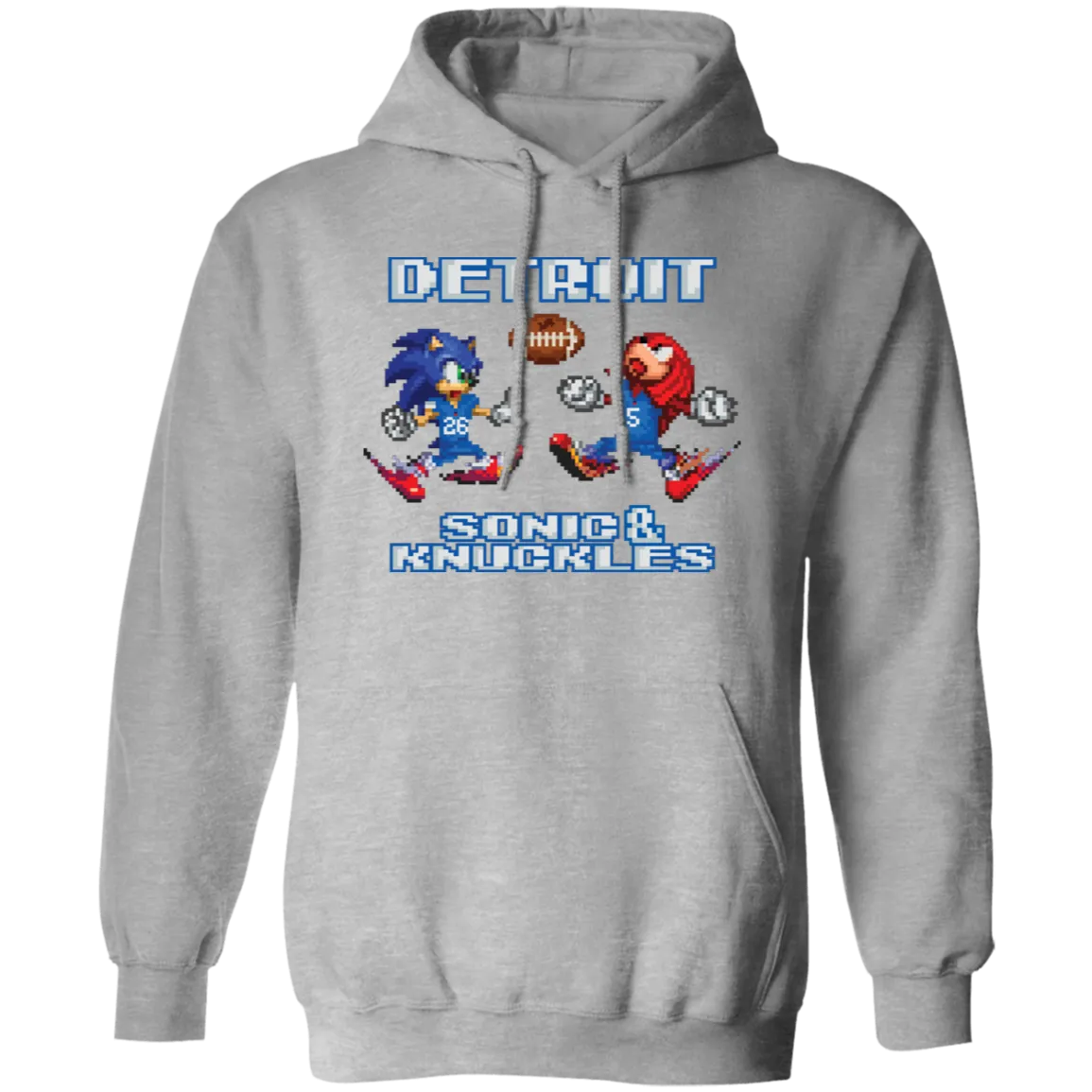 Sonic and Knuckles - Football Classic Unisex Hoodie
