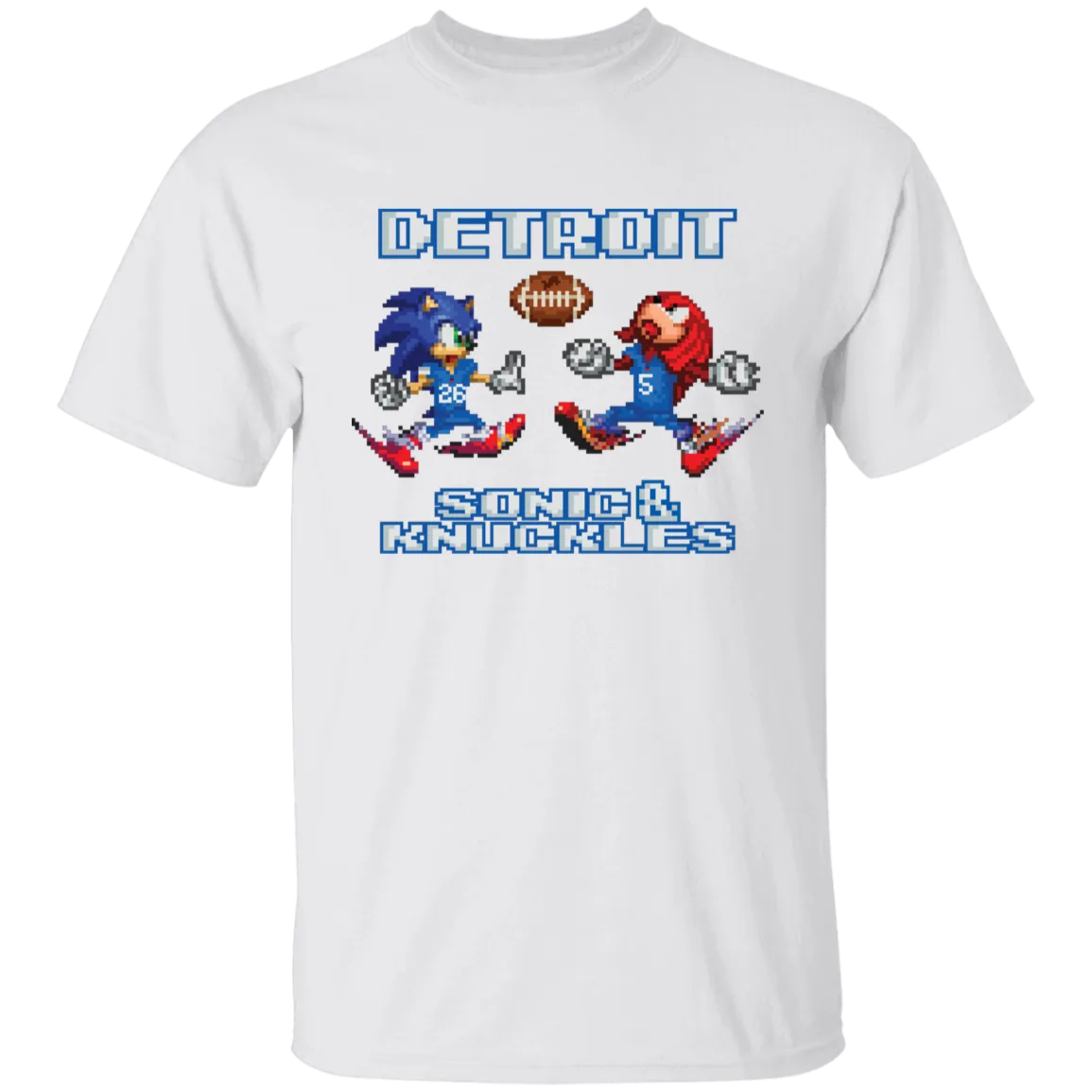 Sonic and Knuckles - Football Kids Unisex Classic T-Shirt