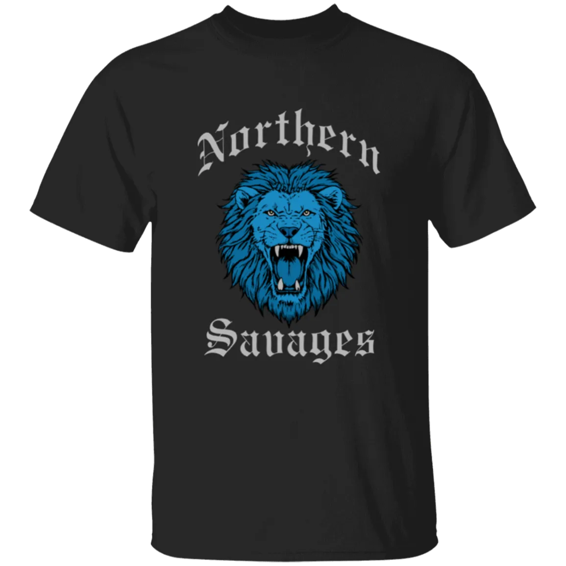 Northern Savages - Honolulu Blue + Silver Kids Unisex Classic T-Shirt