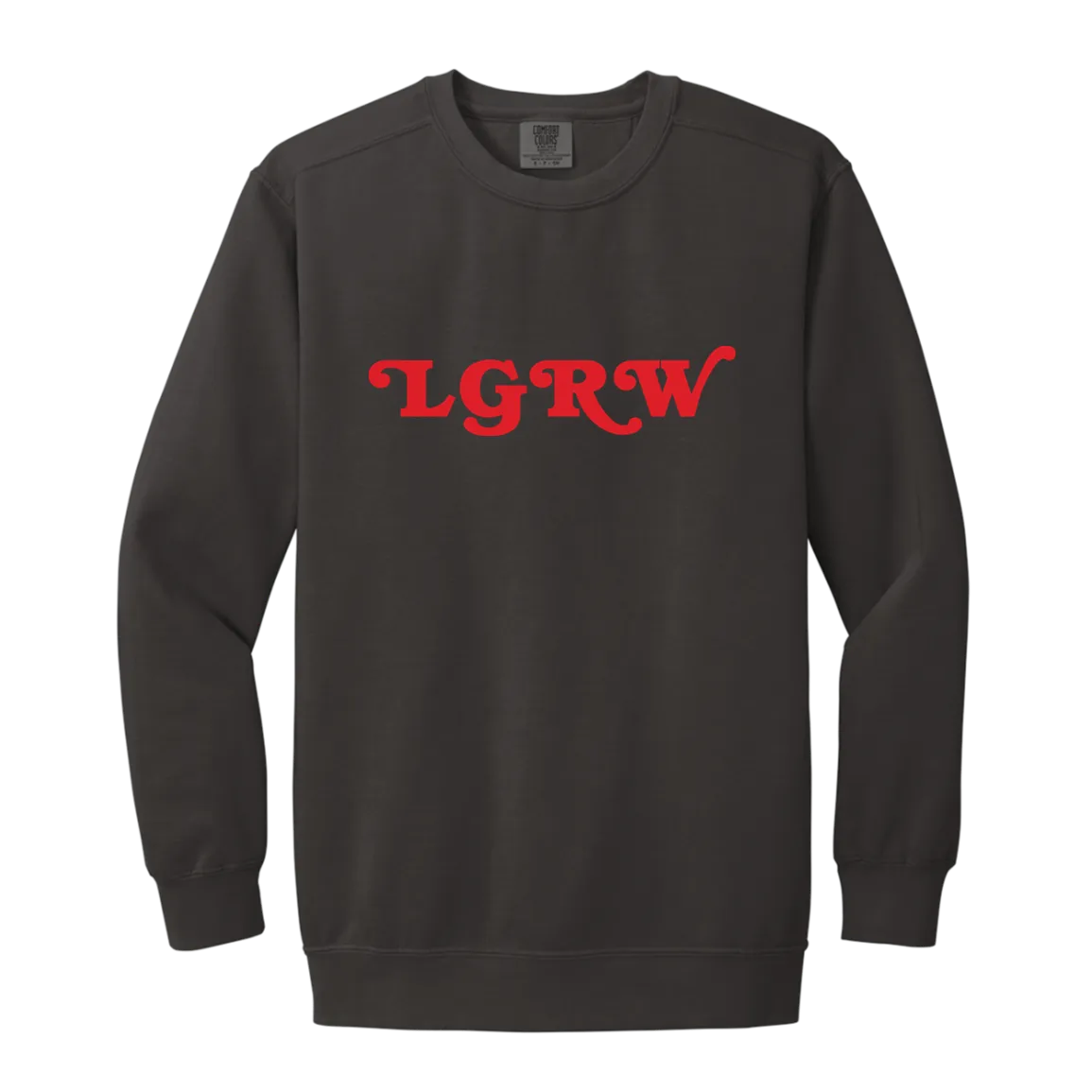 Detroit LGRW Chant - Red Vintage Wash Crewneck Sweatshirt