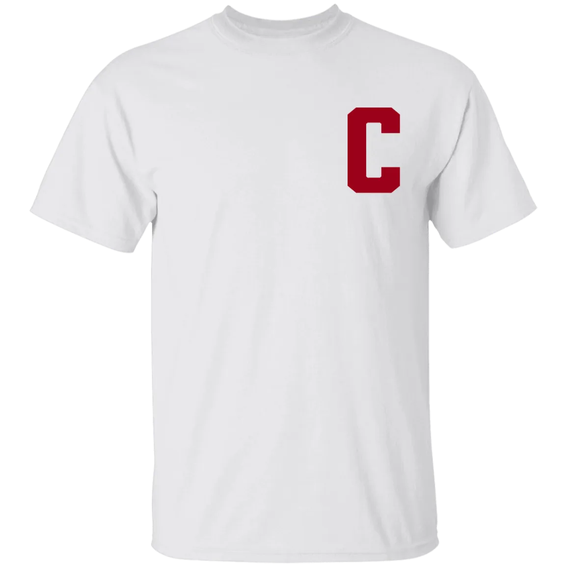 Hockey Captains C - Red Kids Unisex Classic T-Shirt