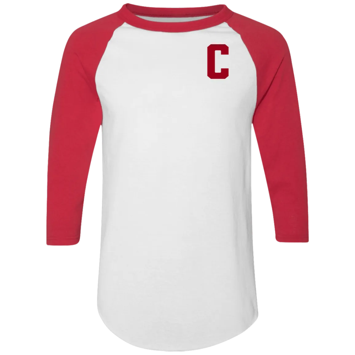 Hockey Captains C - Red Raglan Jersey Style