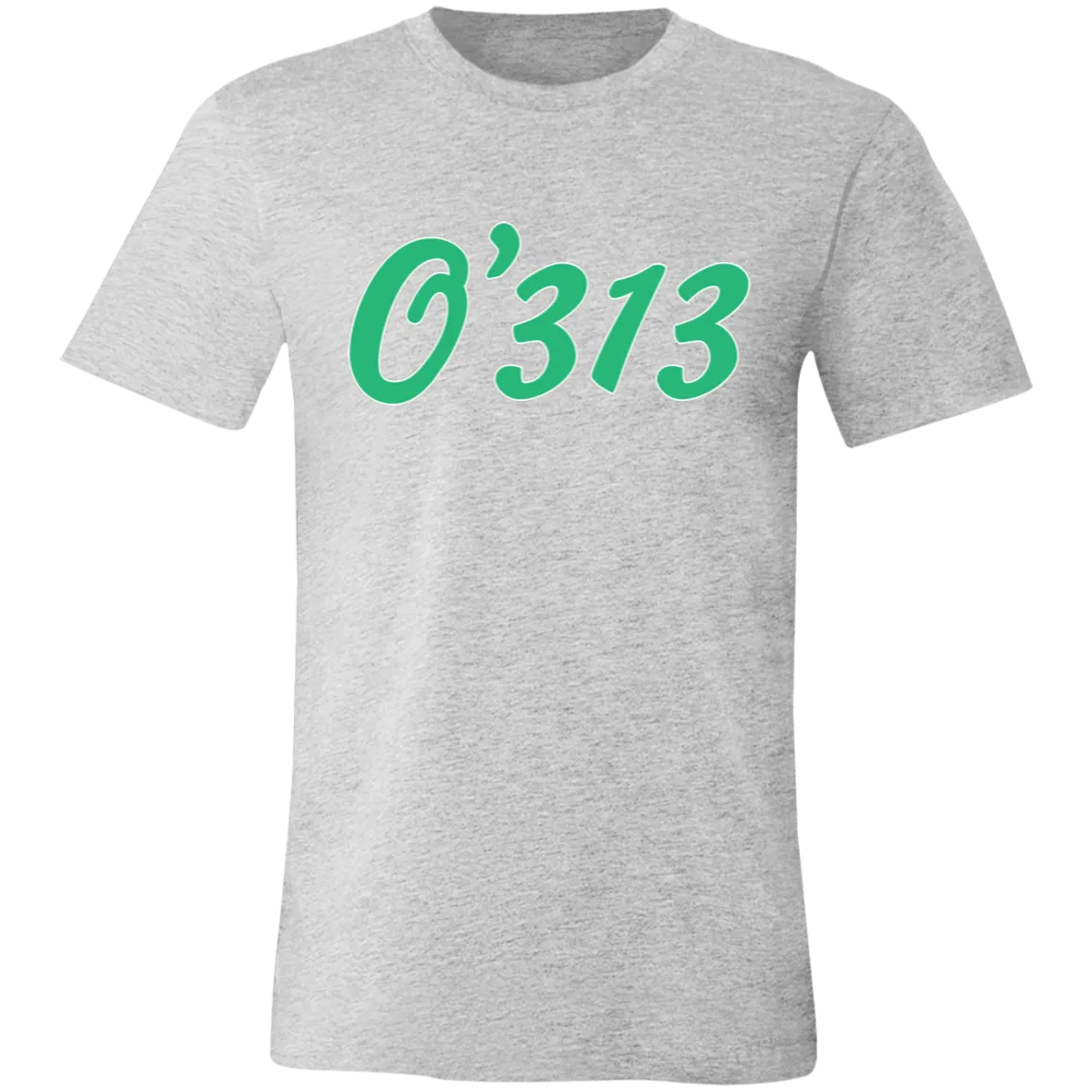 O'313 - Green White Unisex Classic T-Shirt