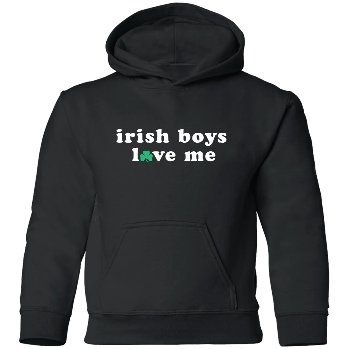 Irish Boys Love Me - White Kids Unisex Classic Hoodie