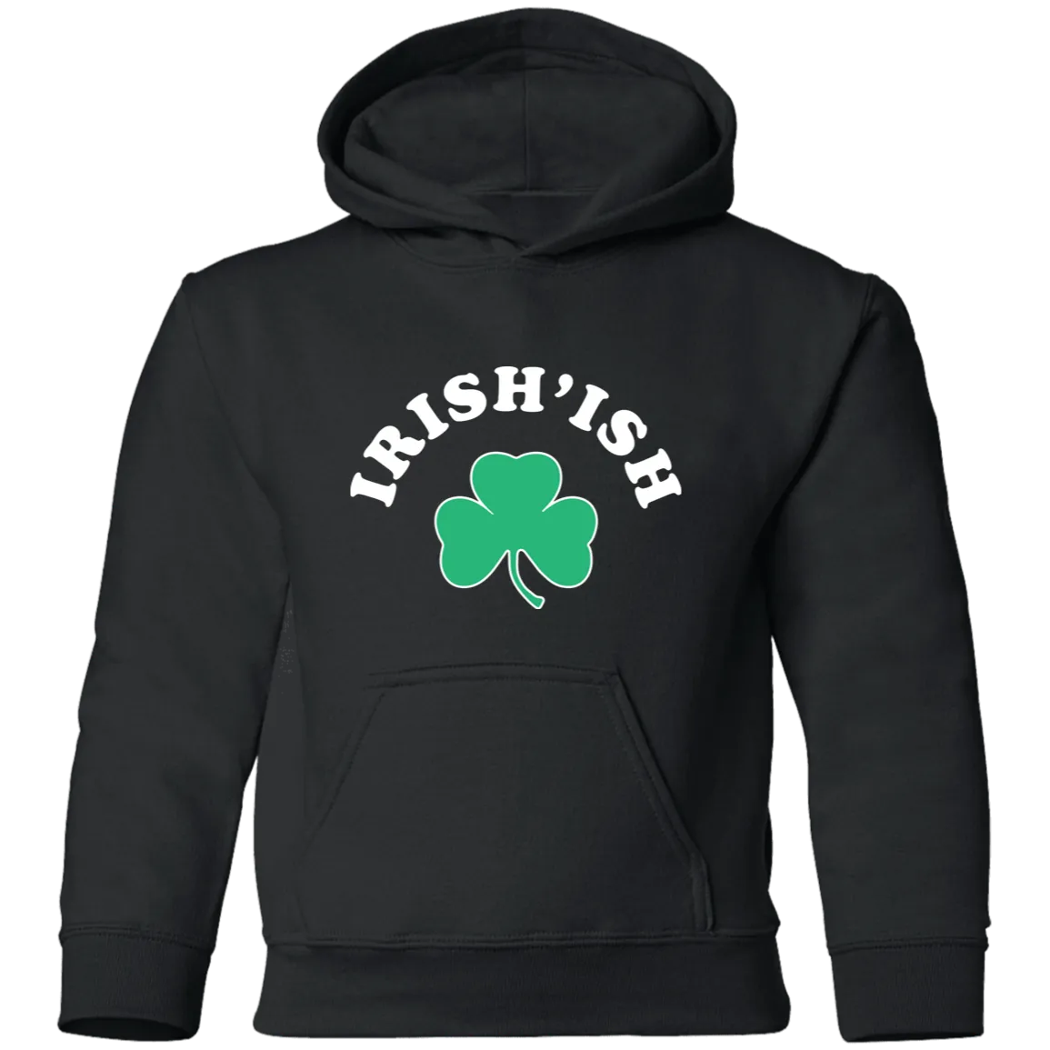 Irish-ish - White Kids Unisex Classic Hoodie