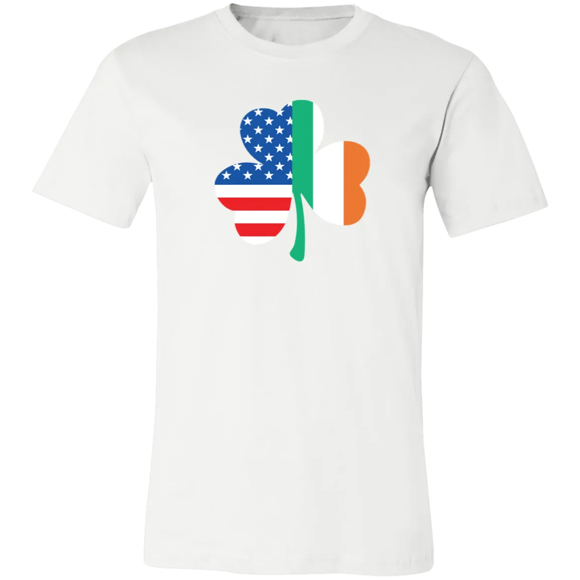 Irish American Flag Shamrock Unisex Classic T-Shirt