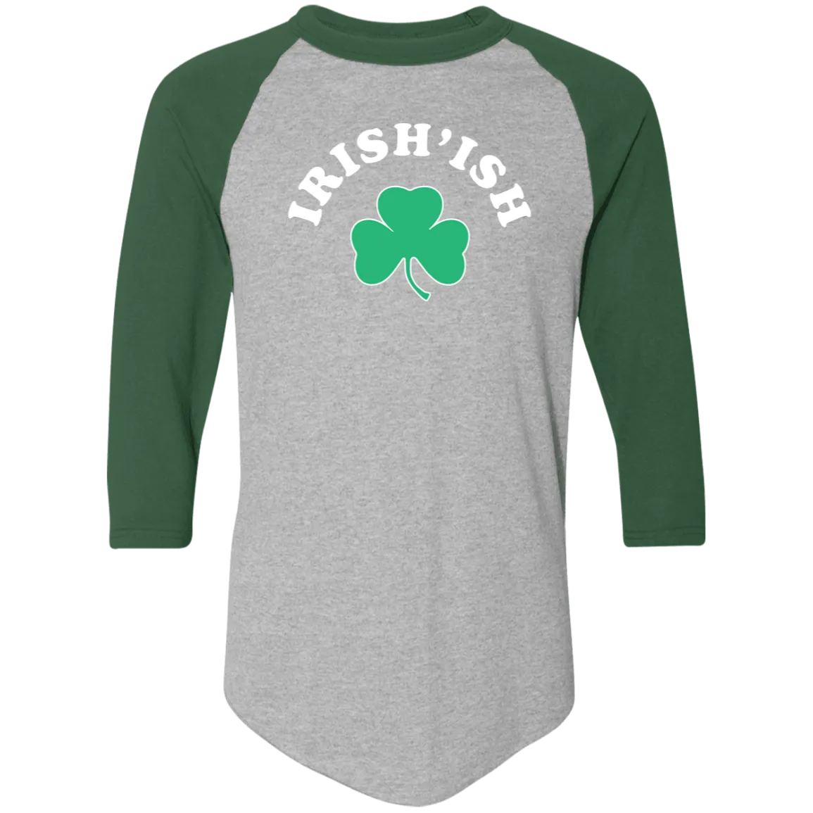 Irish-ish - White Classic Raglan Jersey