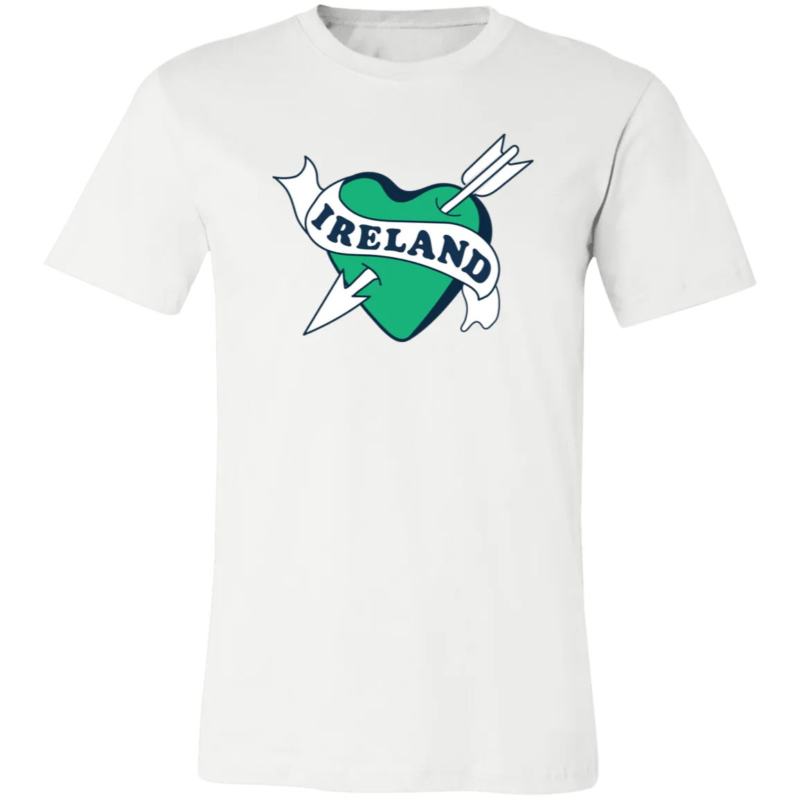 Ireland Heart - Green Unisex Classic T-Shirt