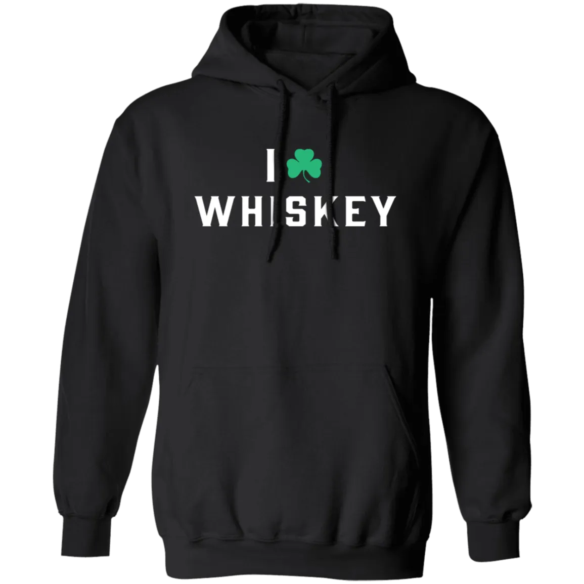 I Love Whiskey - White Classic Unisex Hoodie