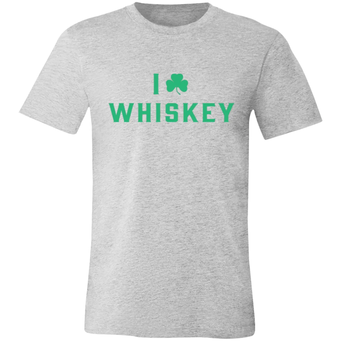 I Love Whiskey - Green Unisex Classic T-Shirt