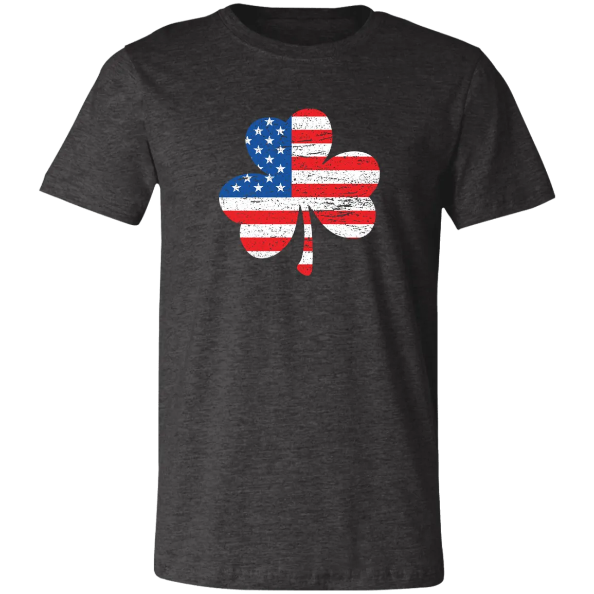 American Flag Shamrock - Distressed Unisex Classic T-Shirt
