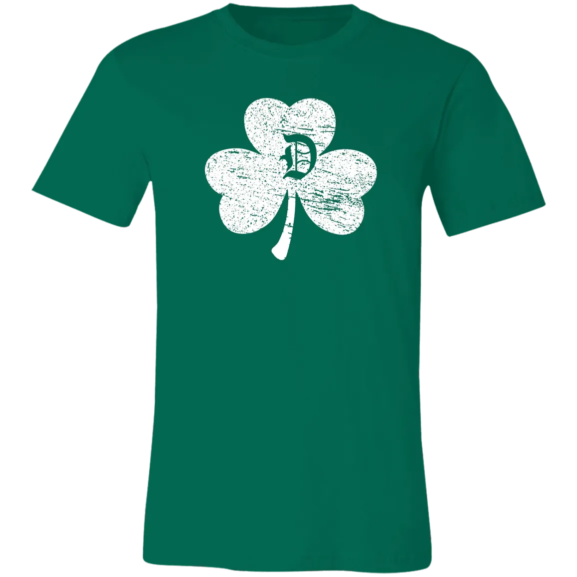 D Shamrock - White Unisex Classic T-Shirt