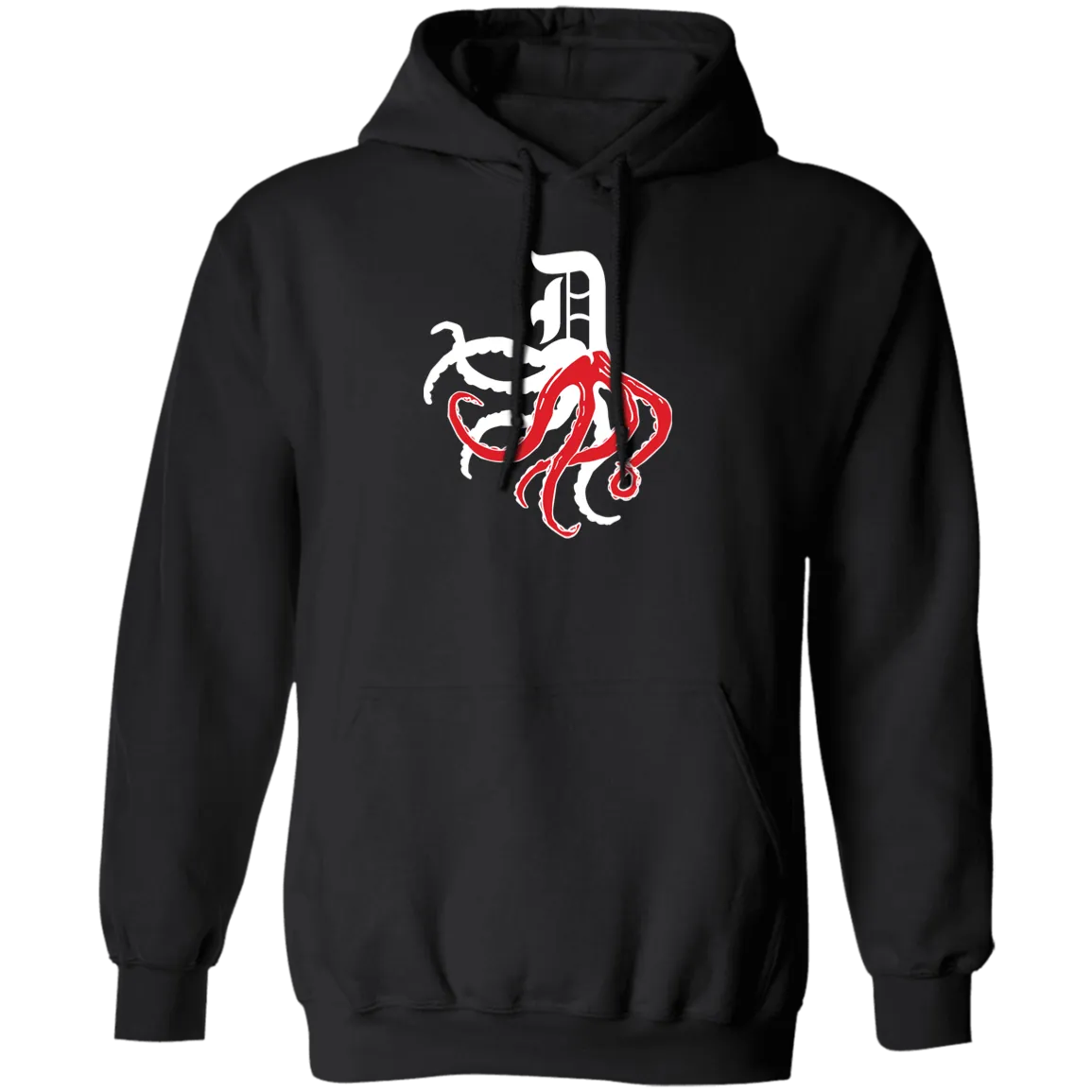 D Octopus - White Classic Unisex Hoodie