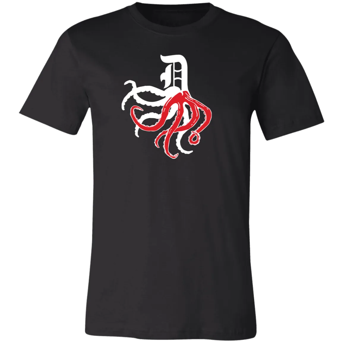 D Octopus - White Unisex Classic T-Shirt