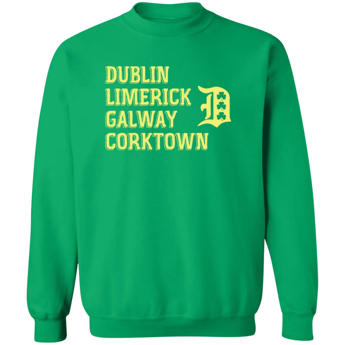 Dublin Limerick Galway Corktown Classic Crewneck Sweatshirt
