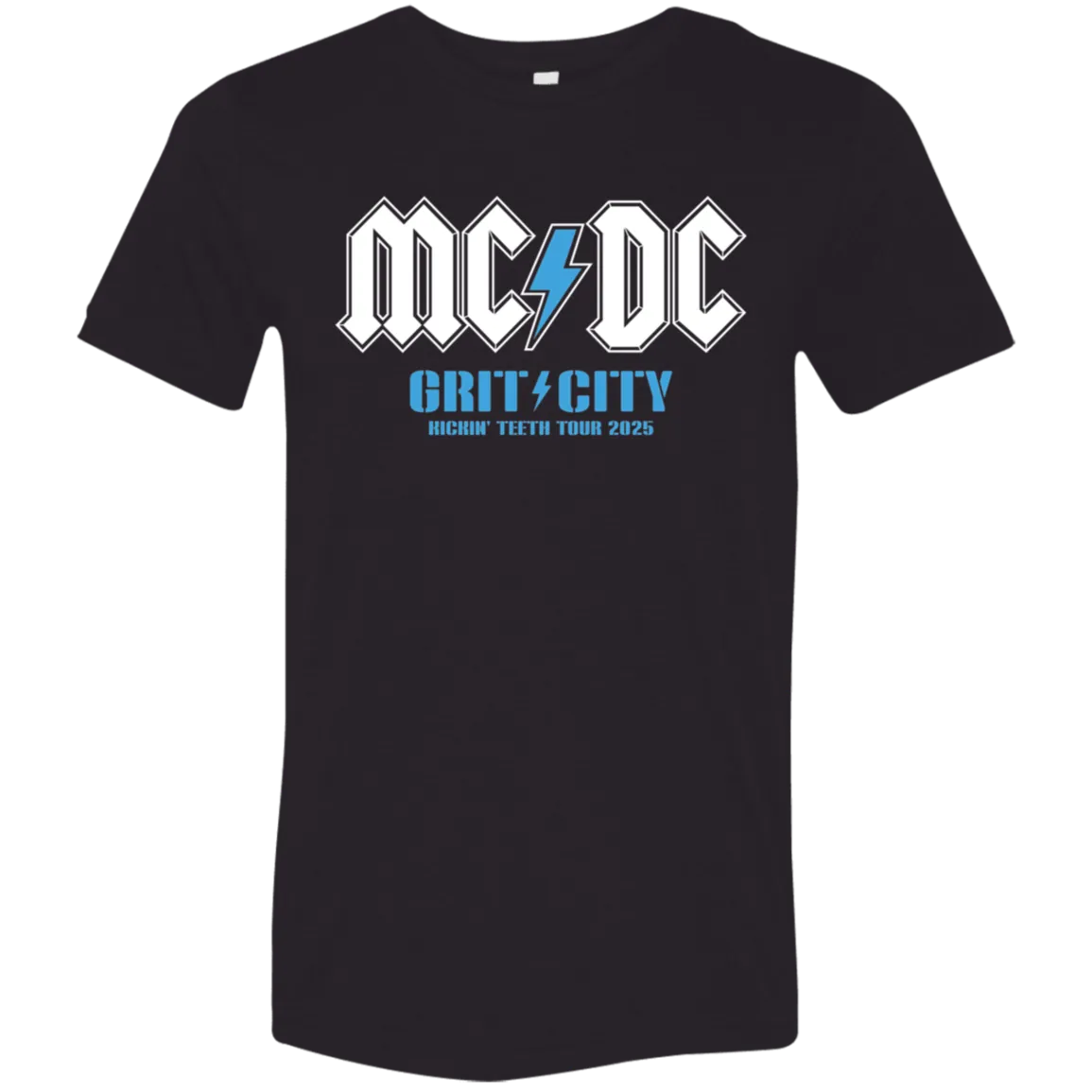 MCDC Kickin Teeth Tour 2025 (front) Soft Unisex Triblend T-Shirt