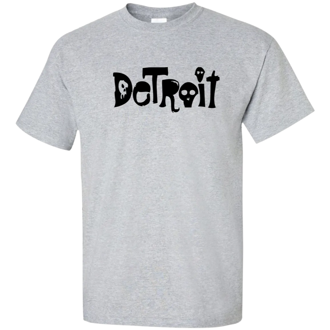 Vintage DWD Detroit Skulls Tall Ultra Cotton T-Shirt