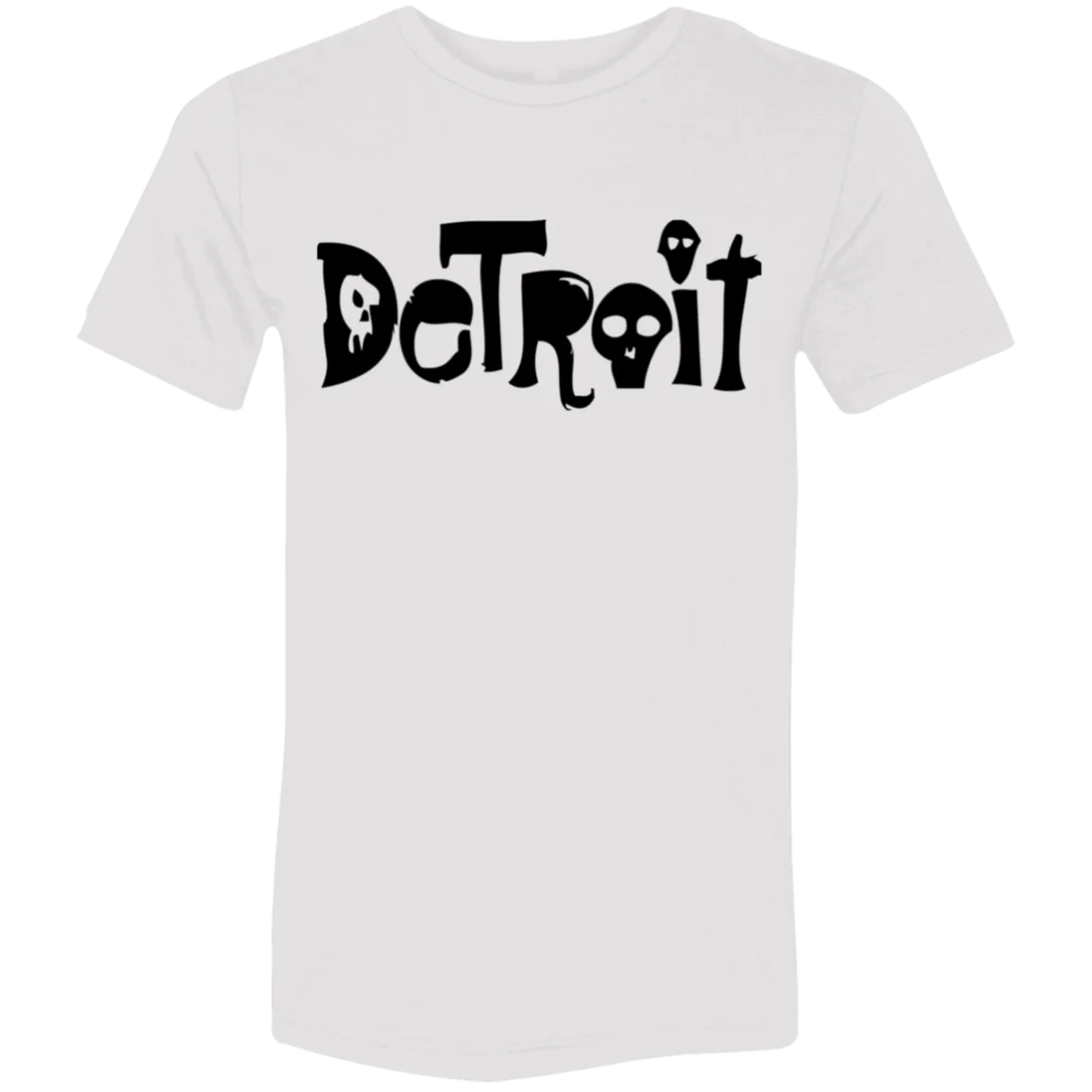 Vintage DWD Detroit Skulls Unisex Triblend T-Shirt